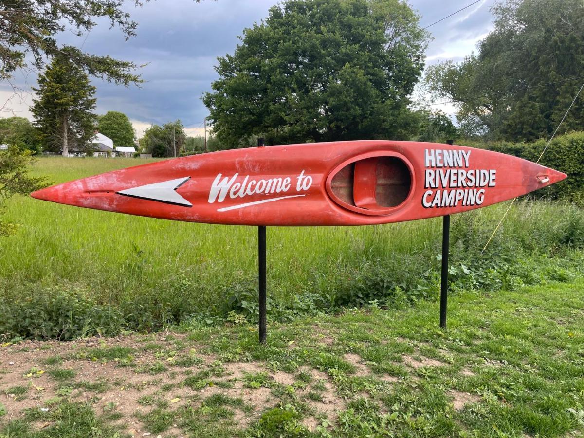 Henny Riverside Glamping Sudbury  Extérieur photo