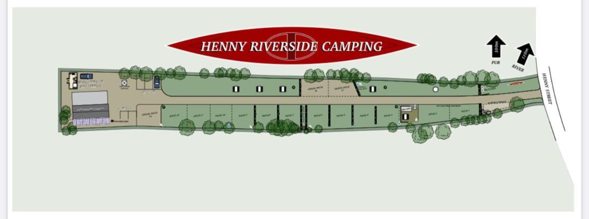 Henny Riverside Glamping Sudbury  Extérieur photo